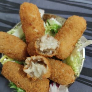 Croquetes de formatge blau i nous 12u