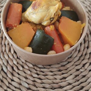 Cuscús de verdura amb pollastre